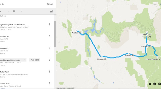 How Google Maps keeps an online journal of your travels